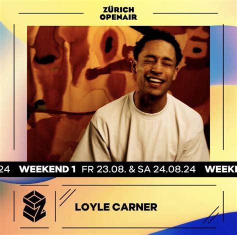 Loyle Carner I 24. August 2024 I ZÜRICH OPENAIR